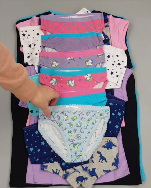 Фотография  404 - Нижнее белье Bon Prix дети#50 шт, ЛОТ №3242 оптом в Кирове и Кировской области