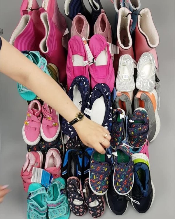 Фотография  570 - Обувь ALDI дети лето#10 кг, ЛОТ №4453 оптом в Кирове и Кировской области