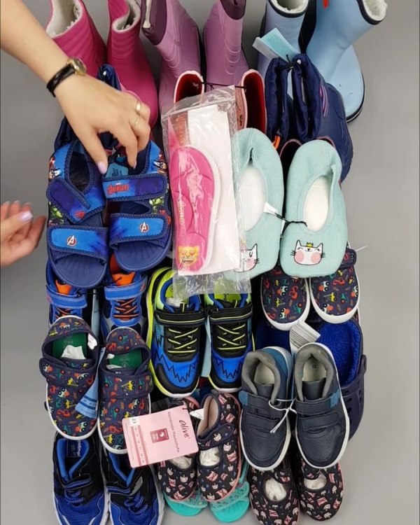 Фотография  146 - Обувь ALDI дети лето#10 кг, ЛОТ №4455 оптом в Кирове и Кировской области