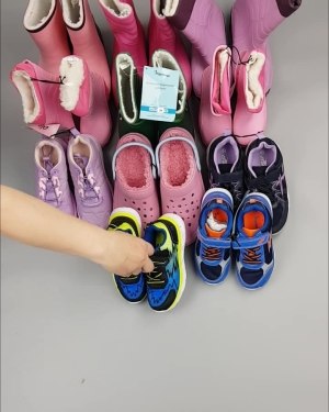 Фотография  933 - Обувь ALDI дети лето#10 кг, ЛОТ №4456 оптом в Кирове и Кировской области