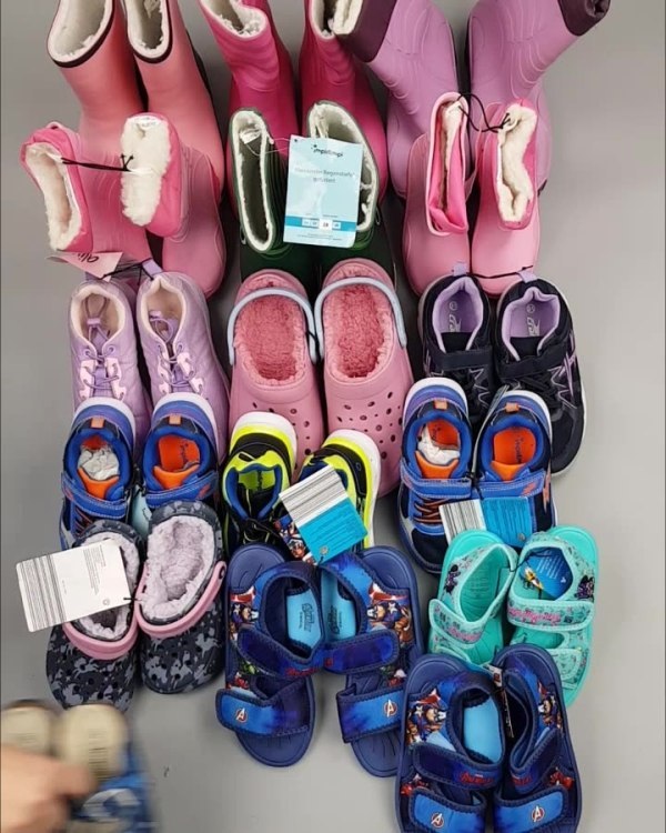 Фотография  865 - Обувь ALDI дети лето#10 кг, ЛОТ №4456 оптом в Кирове и Кировской области