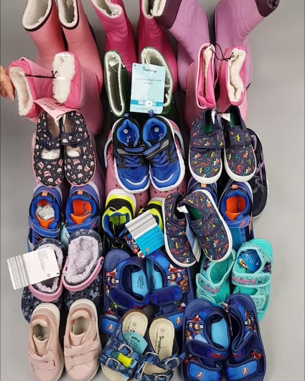 Фотография  341 - Обувь ALDI дети лето#10 кг, ЛОТ №4456 оптом в Кирове и Кировской области