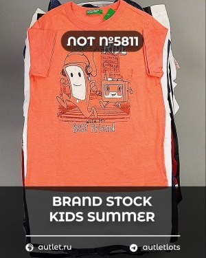 Купить BRAND STOCK Kids Summer#10 кг, ЛОТ №5811 оптом в Кирове и Кировской области