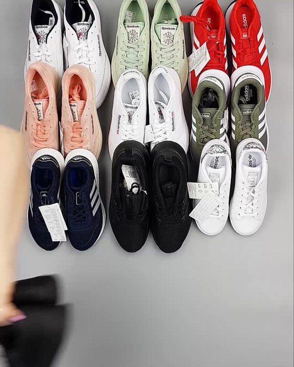 Фотография  675 - Кроссовки Adidas+Reebok#15 шт, ЛОТ №6145 оптом в Кирове и Кировской области