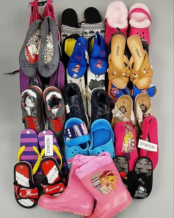 Фотография  587 - Обувь детская СТОК Summer#6,45 кг, ЛОТ №6193 оптом в Кирове и Кировской области