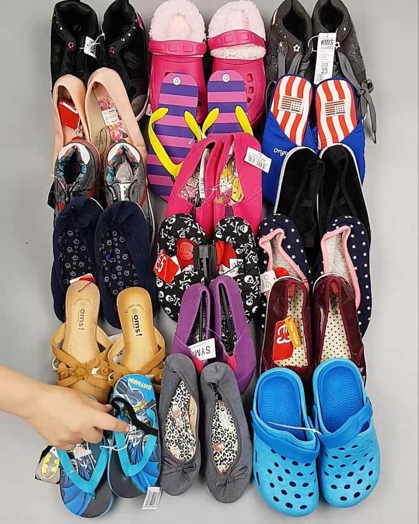 Фотография  896 - Обувь детская СТОК Summer#6,15 кг, ЛОТ №6194 оптом в Кирове и Кировской области