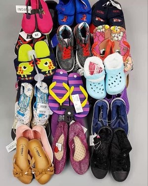 Фотография  340 - Обувь детская СТОК Summer#7,85 кг, ЛОТ №6196 оптом в Кирове и Кировской области