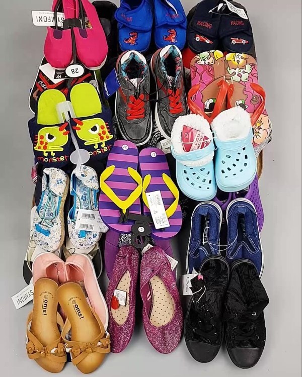 Фотография  247 - Обувь детская СТОК Summer#7,85 кг, ЛОТ №6196 оптом в Кирове и Кировской области