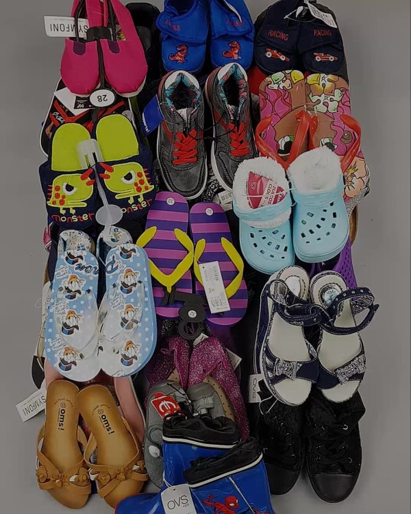 Фотография  336 - Обувь детская СТОК Summer#7,85 кг, ЛОТ №6196 оптом в Кирове и Кировской области