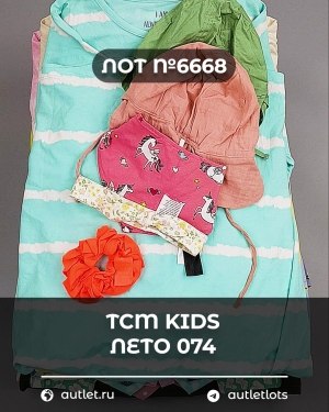 Купить TCM Kids лето 074#7 кг, ЛОТ №6668 оптом в Кирове и Кировской области