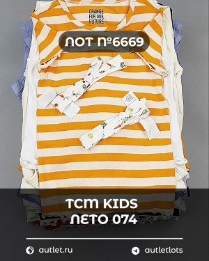 Купить TCM Kids лето 074#7 кг, ЛОТ №6669 оптом в Кирове и Кировской области