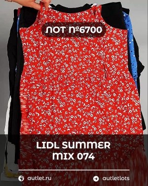 Купить LIDL Summer mix 074#15 кг, ЛОТ №6700 оптом в Кирове и Кировской области