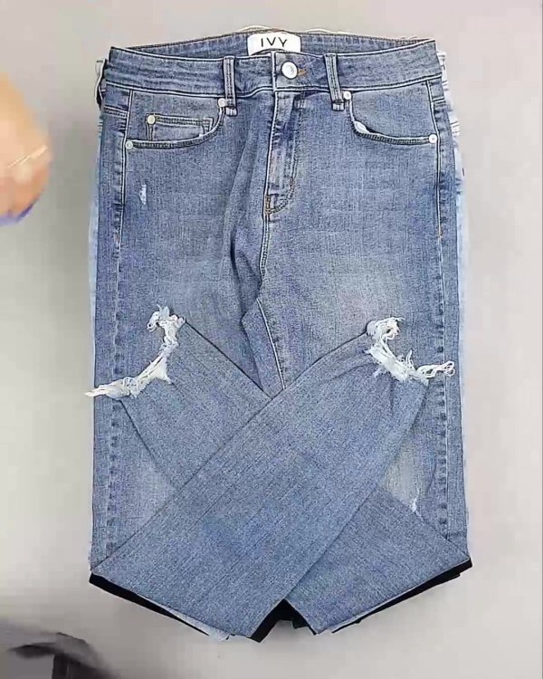 Фотография  552 - Джинсы женские Дания#10 кг, ЛОТ №6764 оптом в Кирове и Кировской области