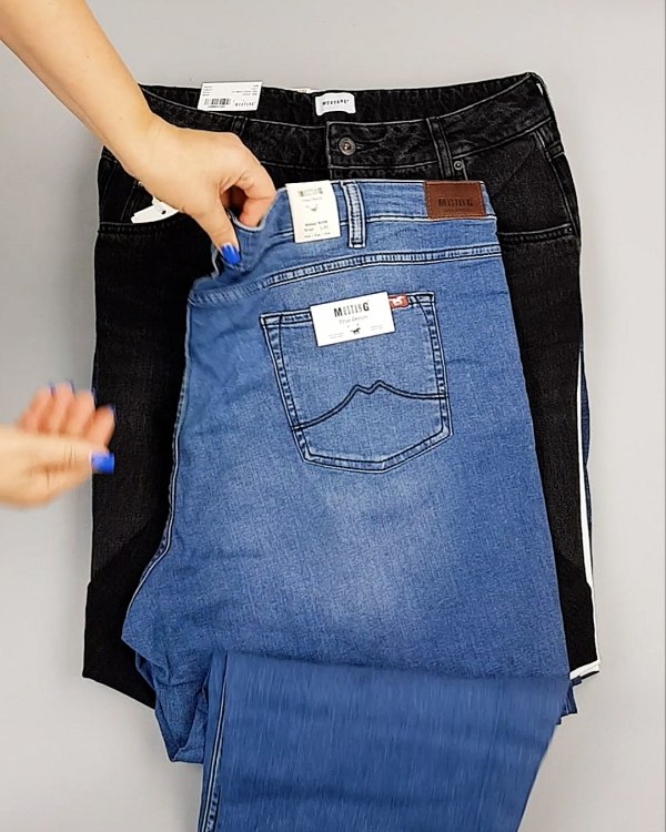 Фотография  713 - Джинсы MUSTANG м/ж#5 кг, ЛОТ №6960 оптом в Кирове и Кировской области