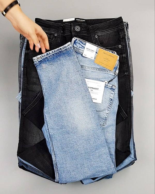 Фотография  502 - Джинсы JACK JONES 094#10 кг, ЛОТ №6977 оптом в Кирове и Кировской области