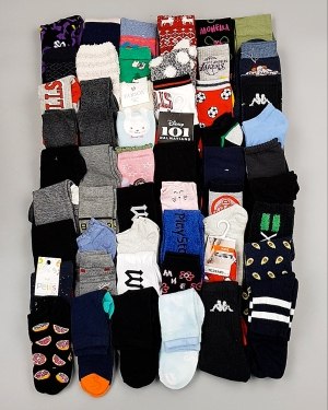 Купить Носки дети СТОК зима#5 кг, ЛОТ №6988 оптом в Кирове и Кировской области