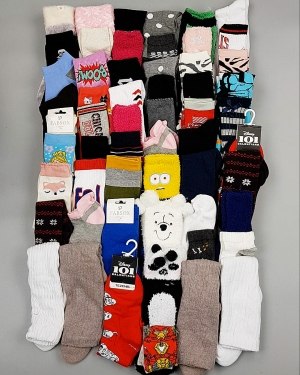 Купить Носки дети СТОК зима#5 кг, ЛОТ №6986 оптом в Кирове и Кировской области