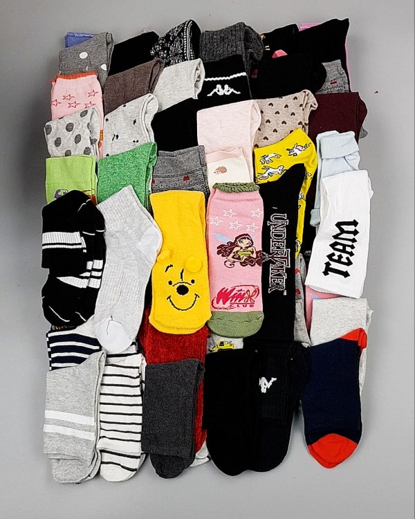 Фотография  654 - Носки дети СТОК зима#5 кг, ЛОТ №6989 оптом в Кирове и Кировской области