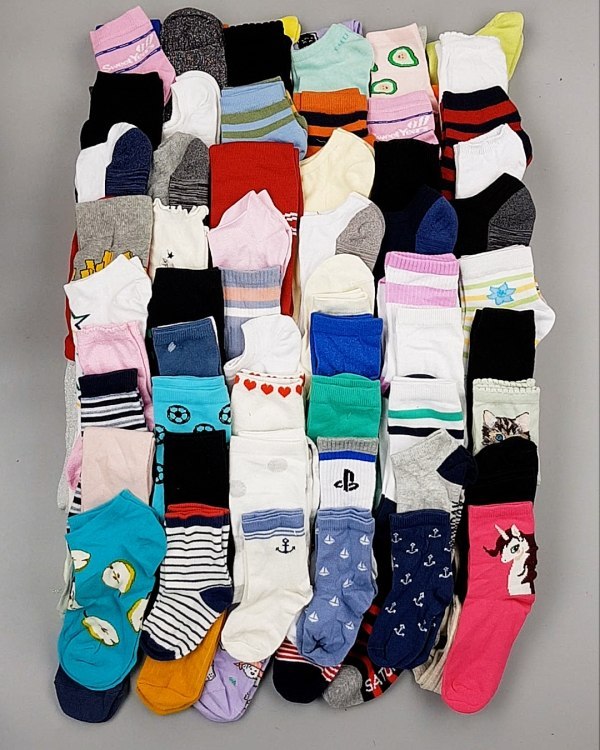 Фотография  582 - Носки дети СТОК лето#5 кг, ЛОТ №6992 оптом в Кирове и Кировской области