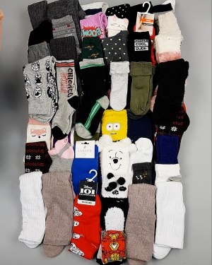 Фотография  570 - Носки дети СТОК зима#5 кг, ЛОТ №6986 оптом в Кирове и Кировской области