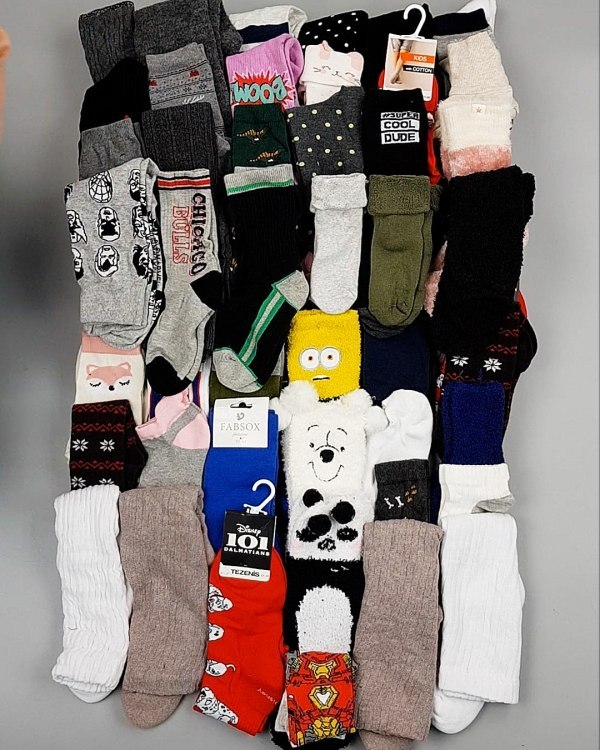 Фотография  983 - Носки дети СТОК зима#5 кг, ЛОТ №6986 оптом в Кирове и Кировской области