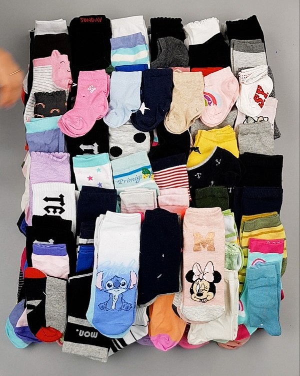 Фотография  488 - Носки дети СТОК лето#5 кг, ЛОТ №6993 оптом в Кирове и Кировской области