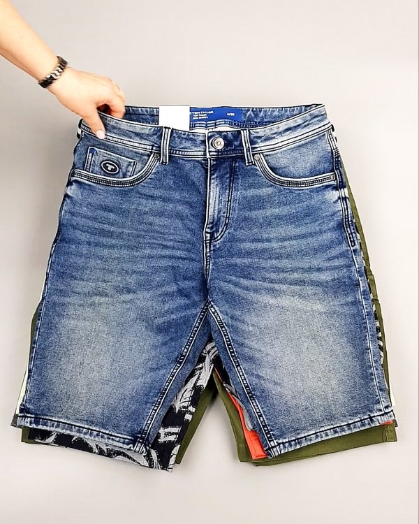 Фотография  824 - Шорты мужские TOM TAILOR 124#3,75 кг, ЛОТ №7602 оптом в Кирове и Кировской области