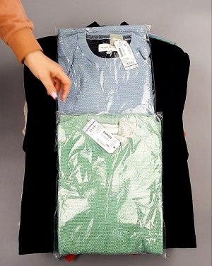 Фотография  944 - Джемпера легкие мужские TOM TAILOR 124#8,7 кг, ЛОТ №7606 оптом в Кирове и Кировской области