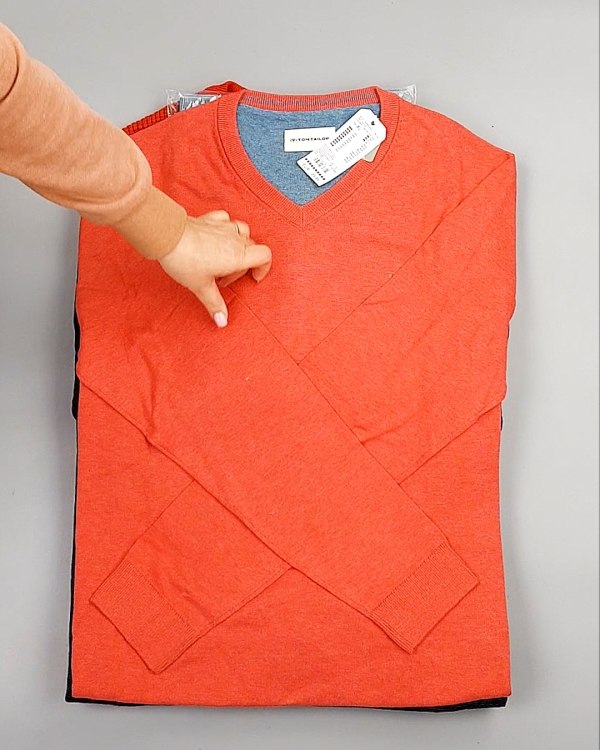 Фотография  870 - Джемпера легкие мужские TOM TAILOR 124#8,35 кг, ЛОТ №7605 оптом в Кирове и Кировской области