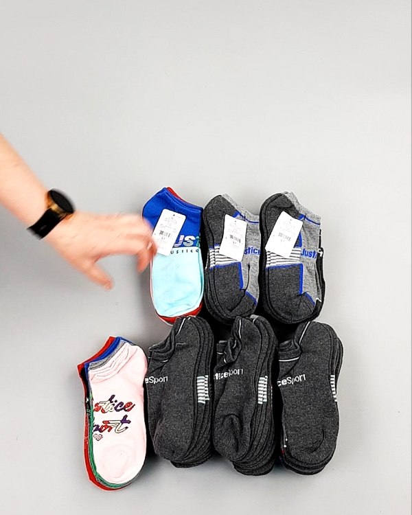 Фотография  686 - Носки дети лето CAN 084#5 кг, ЛОТ №8001 оптом в Кирове и Кировской области