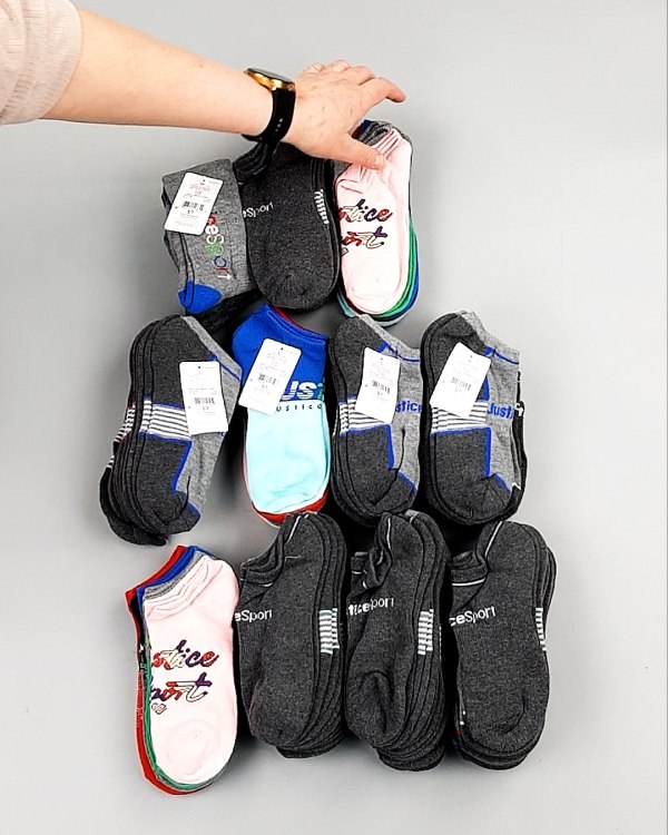 Фотография  577 - Носки дети лето CAN 084#5 кг, ЛОТ №8001 оптом в Кирове и Кировской области