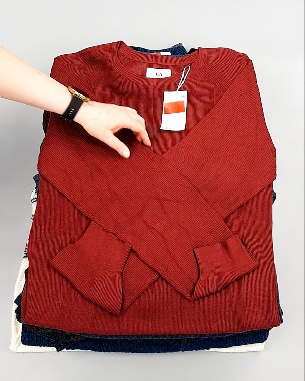 Фотография  595 - Джемпера мужские C&A 025#7 кг, ЛОТ №7891 оптом в Кирове и Кировской области