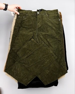 Фотография  441 - Брюки вельветовые м/ж C&A 025#10 кг, ЛОТ №8031 оптом в Кирове и Кировской области