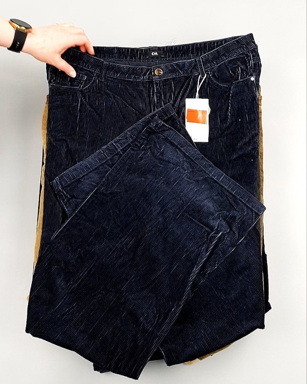 Фотография  197 - Брюки вельветовые м/ж C&A 025#10 кг, ЛОТ №7902 оптом в Кирове и Кировской области