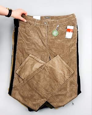 Фотография  182 - Брюки вельветовые м/ж C&A 025#10 кг, ЛОТ №7902 оптом в Кирове и Кировской области