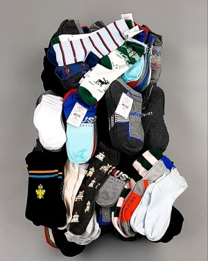 Купить Носки дети лето CAN 084#5 кг, ЛОТ №8001 оптом в Кирове и Кировской области