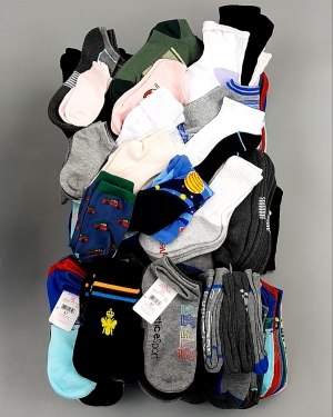 Фотография  299 - Носки дети лето CAN 084#5 кг, ЛОТ №8000 оптом в Кирове и Кировской области