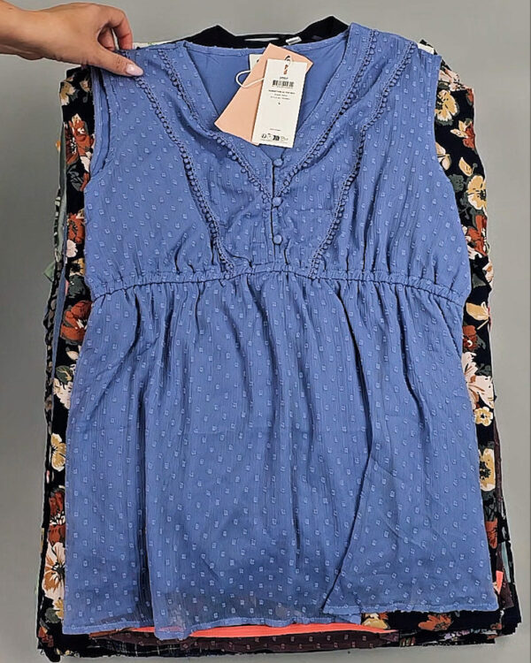 Фотография  888 - Блузки+Джемпера Bestseller Summer 045 B#8,5 кг, ЛОТ №9039 оптом в Кирове и Кировской области