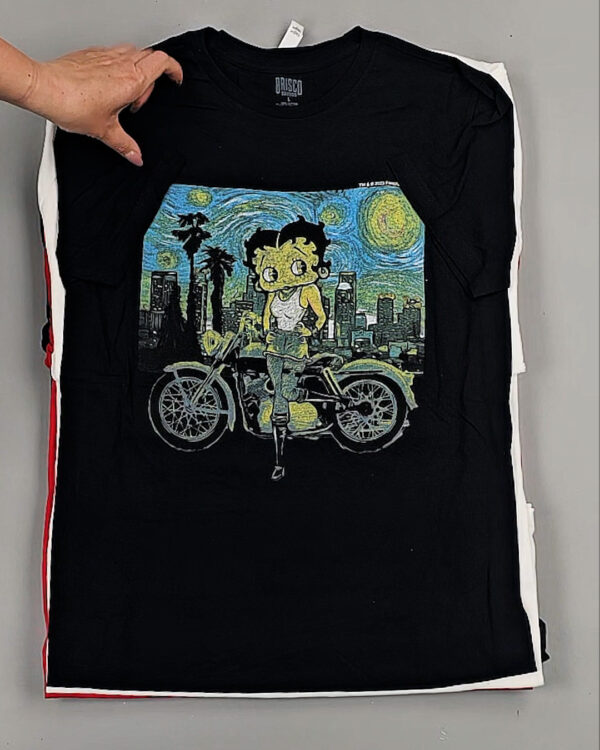 Фотография  987 - Футболки м/ж (Printed T-Shirts New)#5 кг, ЛОТ №8913 оптом в Кирове и Кировской области