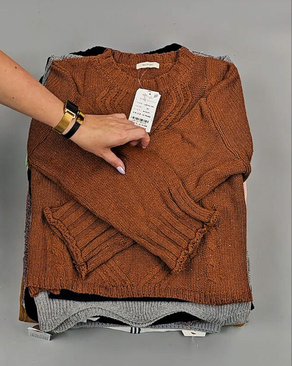 Фотография  583 - Джемпера Корея 085#7 кг, ЛОТ СТ-9412 оптом в Кирове и Кировской области