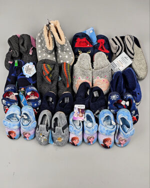 Купить Обувь домашняя дети СТОК 065#3,2 кг, ЛОТ СТ-9727 оптом в Кирове и Кировской области