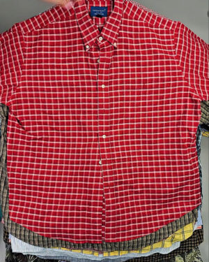 Купить Рубашки (Oversize Man Shirts Premium)#20,3 кг, ЛОТ СХ-0242 оптом в Кирове и Кировской области