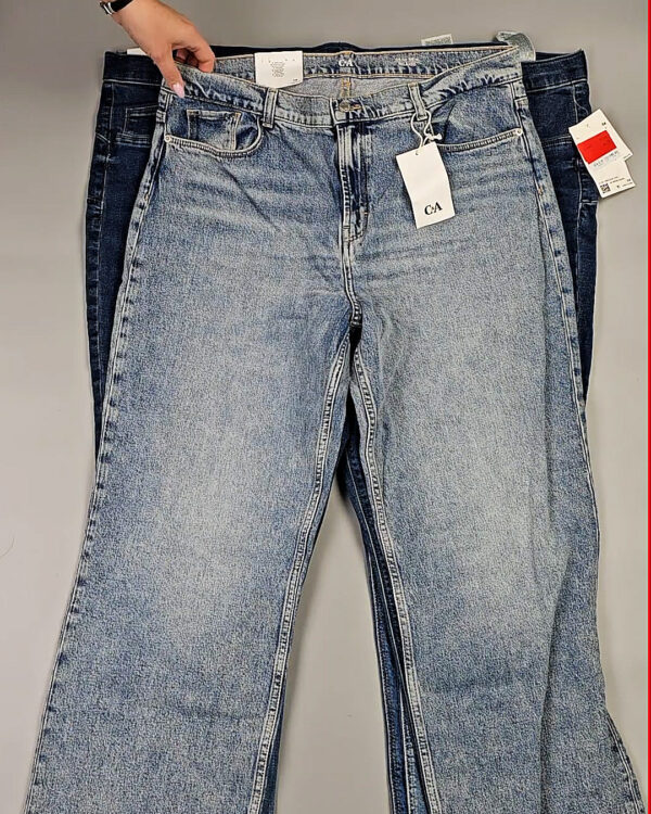 Фотография  598 - Джинсы C&A ж/м#10 кг, ЛОТ СТ-9862 оптом в Кирове и Кировской области