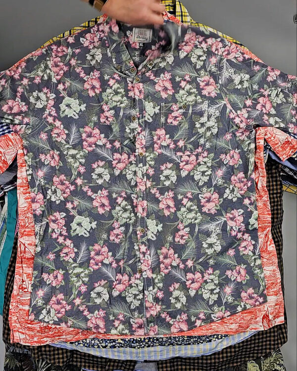 Фотография  574 - Рубашки (Oversize Man Shirts Premium)#20,3 кг, ЛОТ СХ-0242 оптом в Кирове и Кировской области