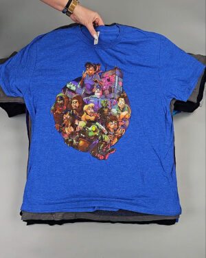 Фотография  215 - Футболки м/ж (Super T-Shirts Printed)#10 кг, ЛОТ СХ-0272 оптом в Кирове и Кировской области