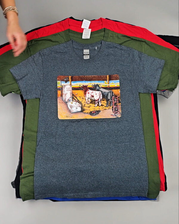 Фотография  496 - Футболки м/ж (Super T-Shirts Printed)#10 кг, ЛОТ СХ-0270 оптом в Кирове и Кировской области