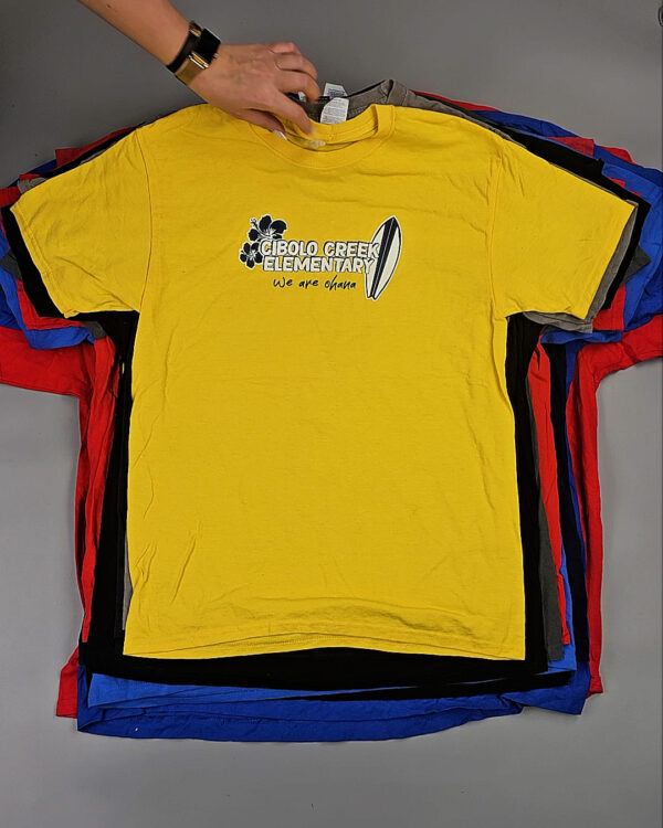 Фотография  986 - Футболки м/ж (Super T-Shirts Printed)#10 кг, ЛОТ СХ-0271 оптом в Кирове и Кировской области