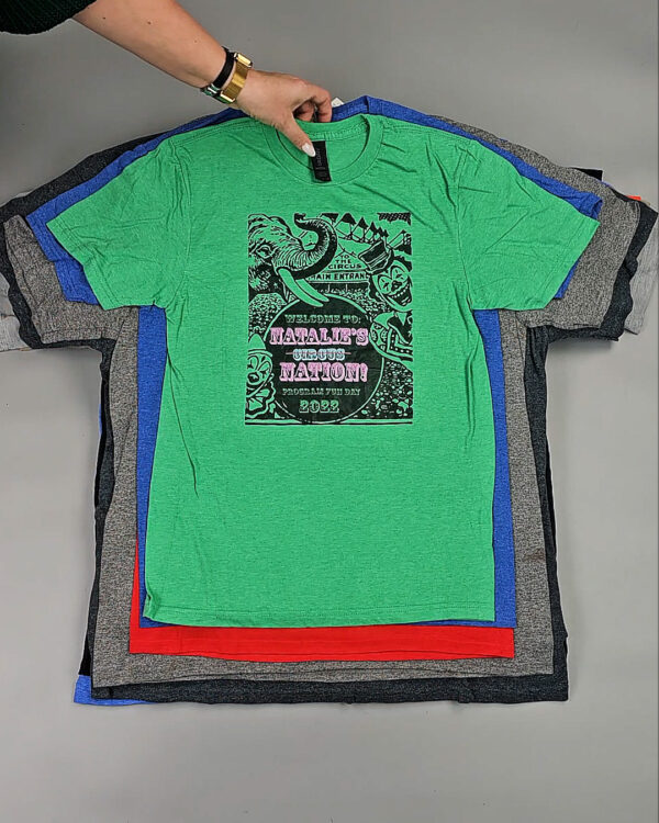 Фотография  514 - Футболки м/ж (Super T-Shirts Printed)#10 кг, ЛОТ СХ-0272 оптом в Кирове и Кировской области